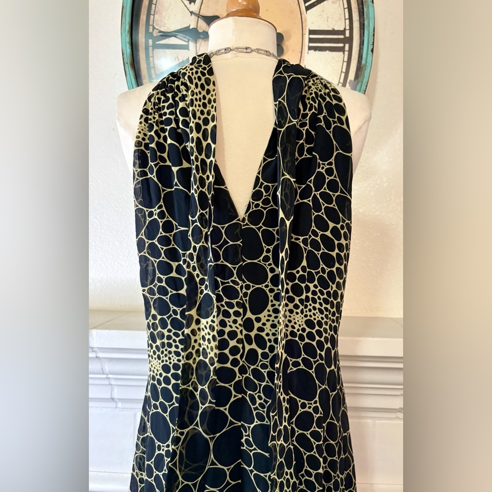 Jonathan Martin Halter Hight Neck Dress